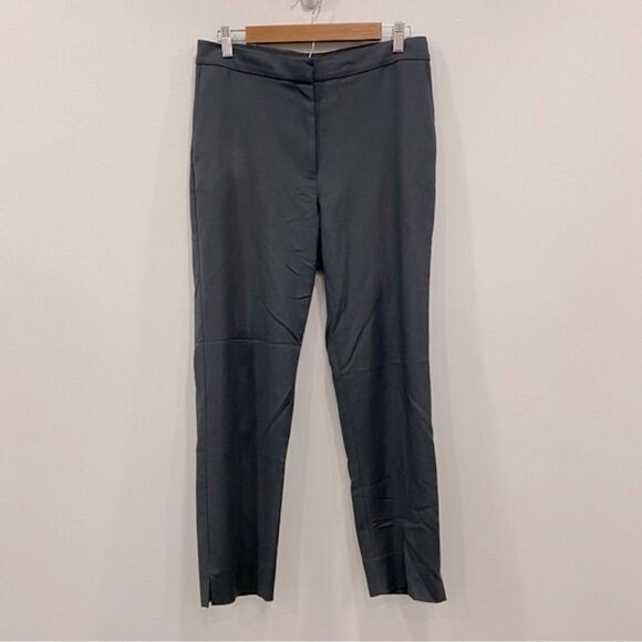 EILEEN FISHER 6 Gray Tencel Lyocell Stretch Business Trousers Office Pants: READ - Picture 1 of 16